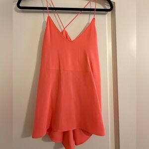 AYR Vibrant Coral Tank Top